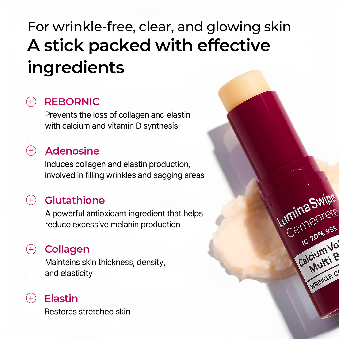 LuminaSwipe™ Anti-Aging Stick Balm